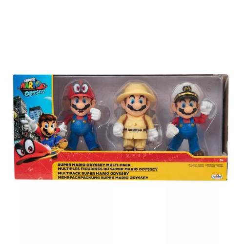 JAKKS NINTENDO SUPER MARIO SET 3 FIGURE 10 CM
